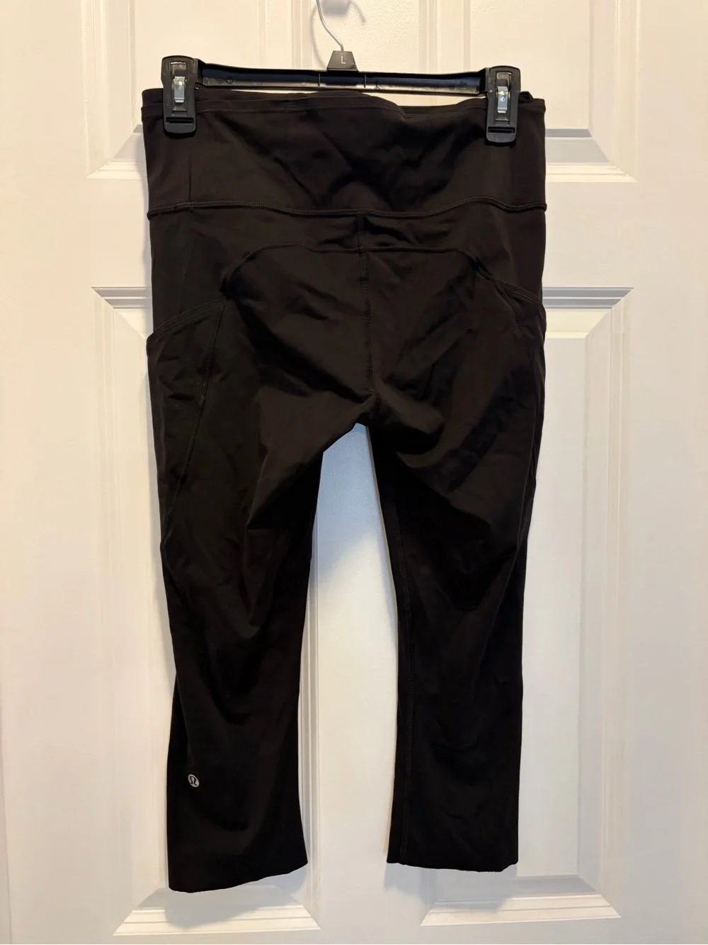 Lululemon Women's Black High-Waist Pocket Leggings Size 6